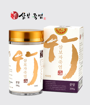 Korean Heritage Bamboo Salt Sambo 9th Bamboo Salt (powder)230g / 100% sea salt